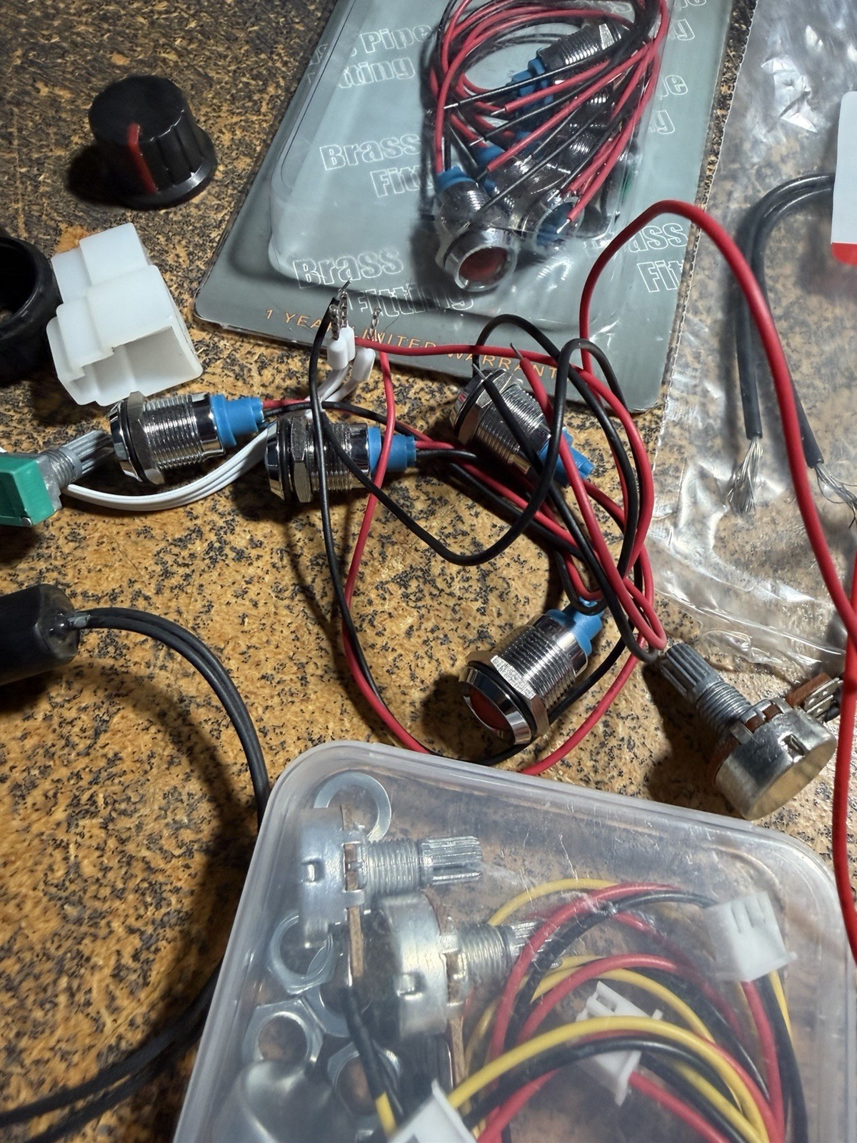 Lot of Electrical-LED Lights-NSI Indicator Light-Carling Toggle Switch & More