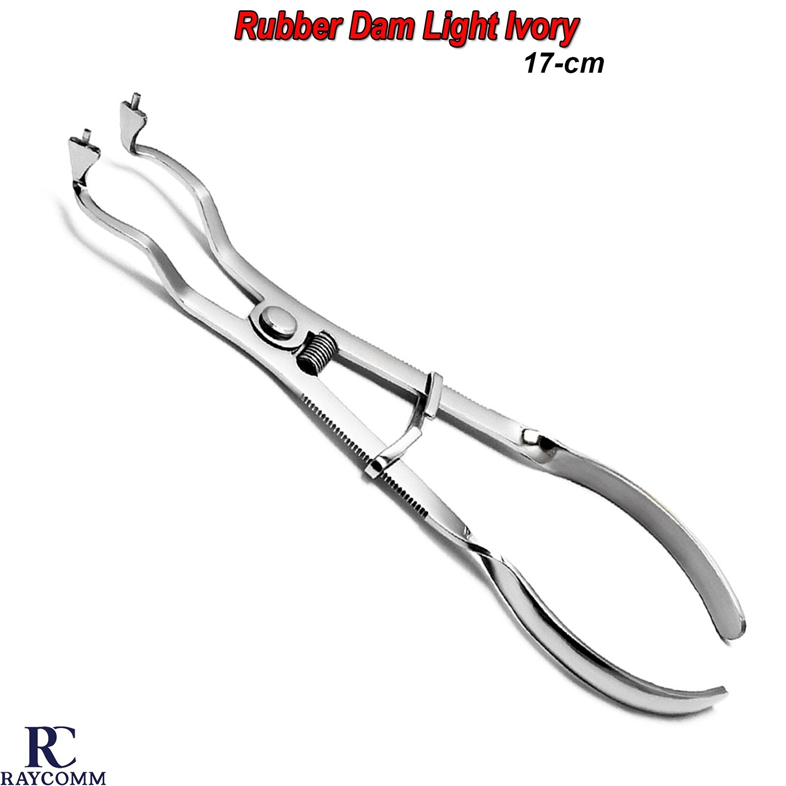 Dam Clamp Forceps Light Weight Dental Ivory Rubber Restorative Endo Instruments