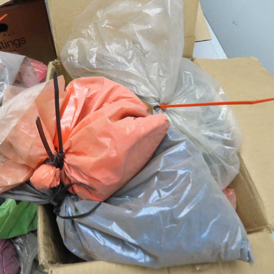 Prismatic Powders Huge Lot Misc. Sample Size Powder Coat Colorant Powder 140#