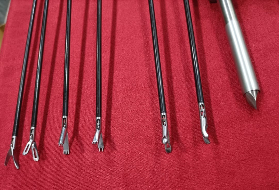 21pc – Laparoscopic Surgery Set SS High Quality Reusable Instruments