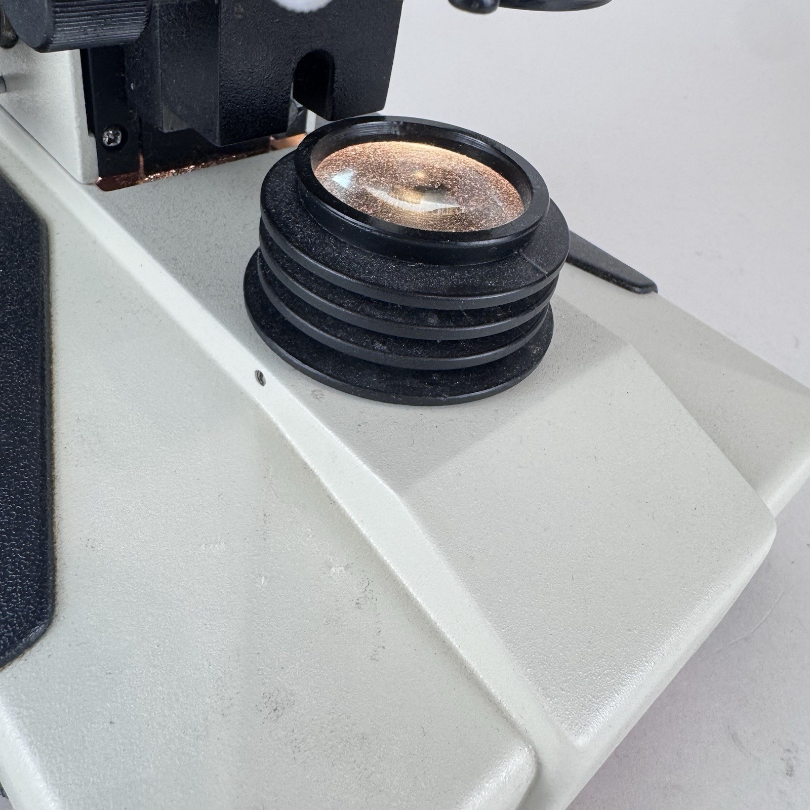 PSS Select Laboratory Compound Binocular Microscope + 4X 10X 40X 100X Objectives