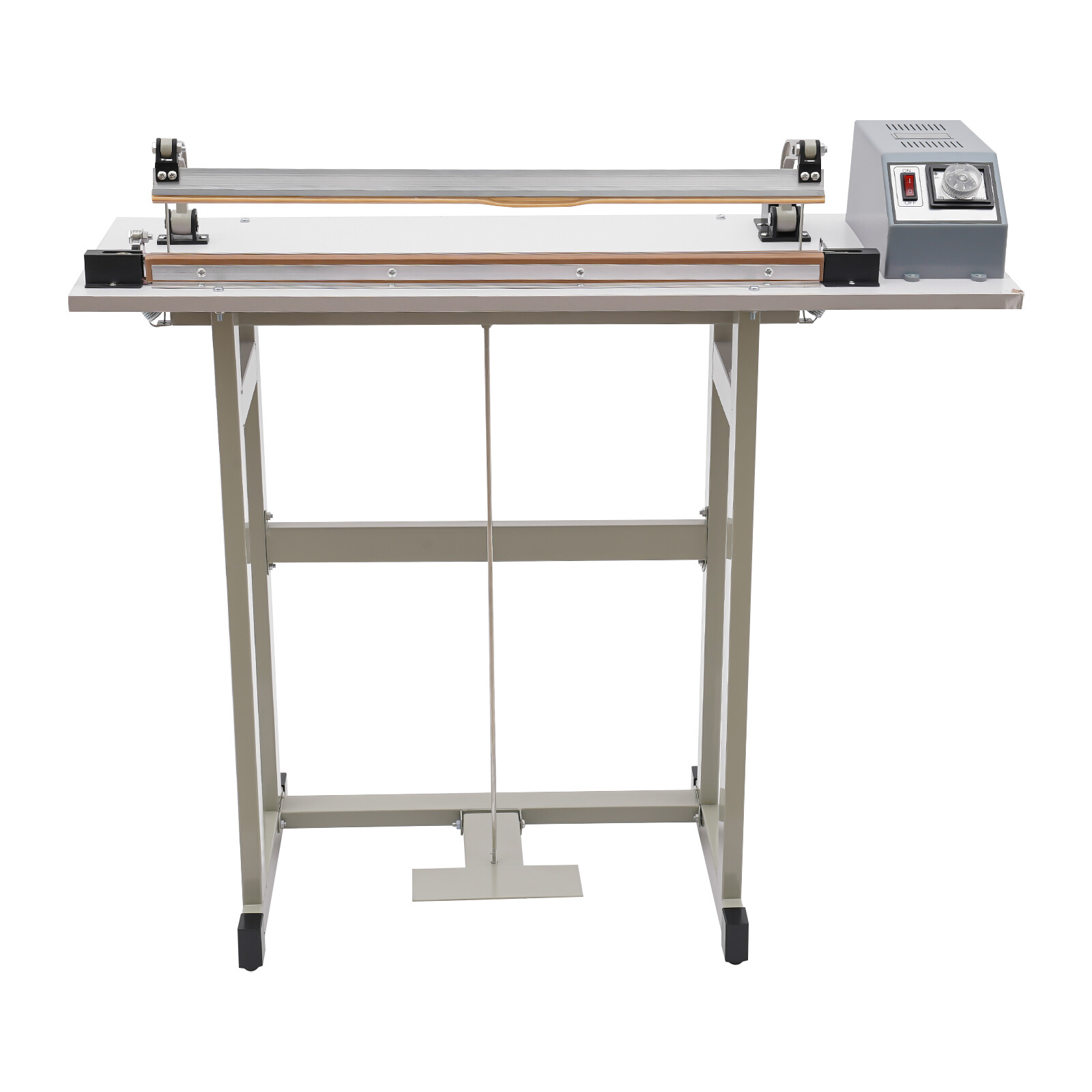 22.83″ Foot Pedal Impulse Sealer Heat Sealing Machine,Plastic Bag Sealer AC 110V