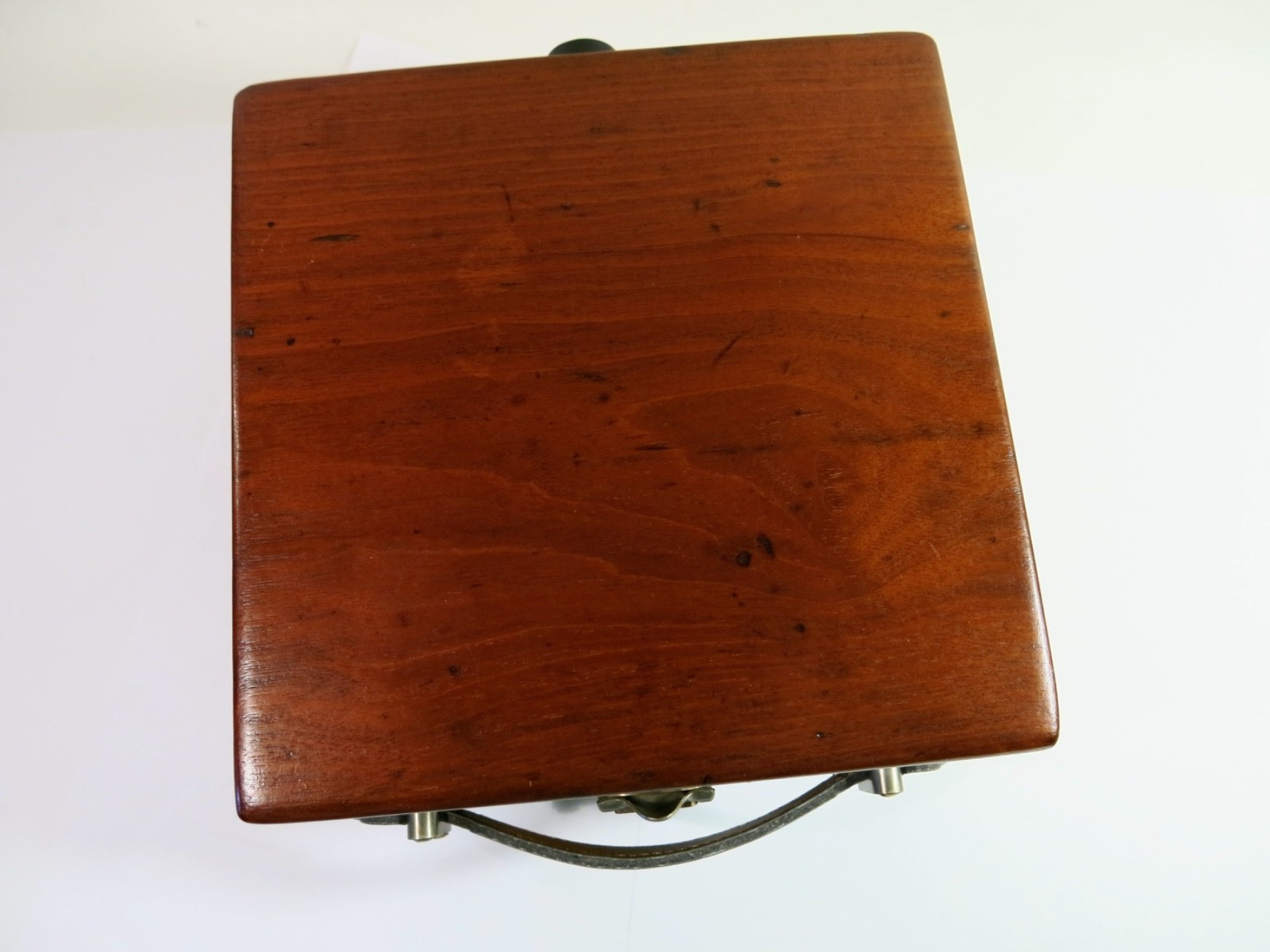 Vintage 1929 GE Alternating Current Ammeter — Type P-3 — Refinished Mahogany Box