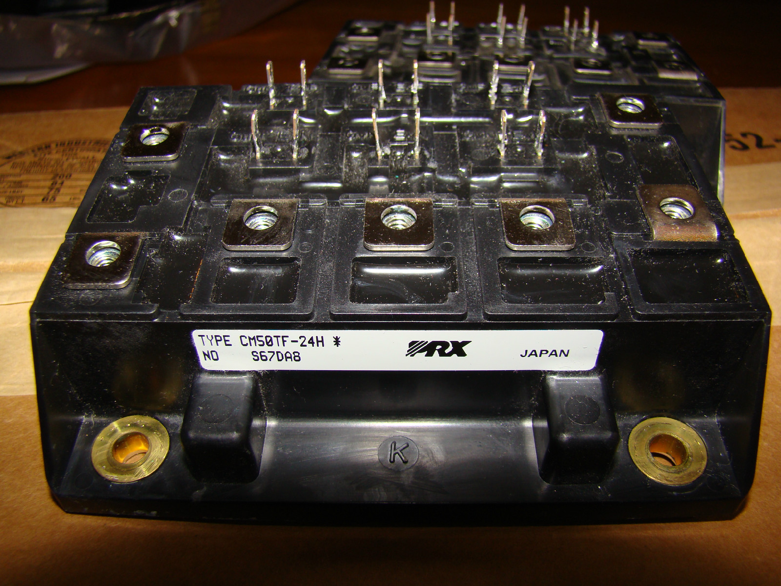 POWEREX – CM50TF-24H – IGBT MODULE, 50A 1200V SIX PACK