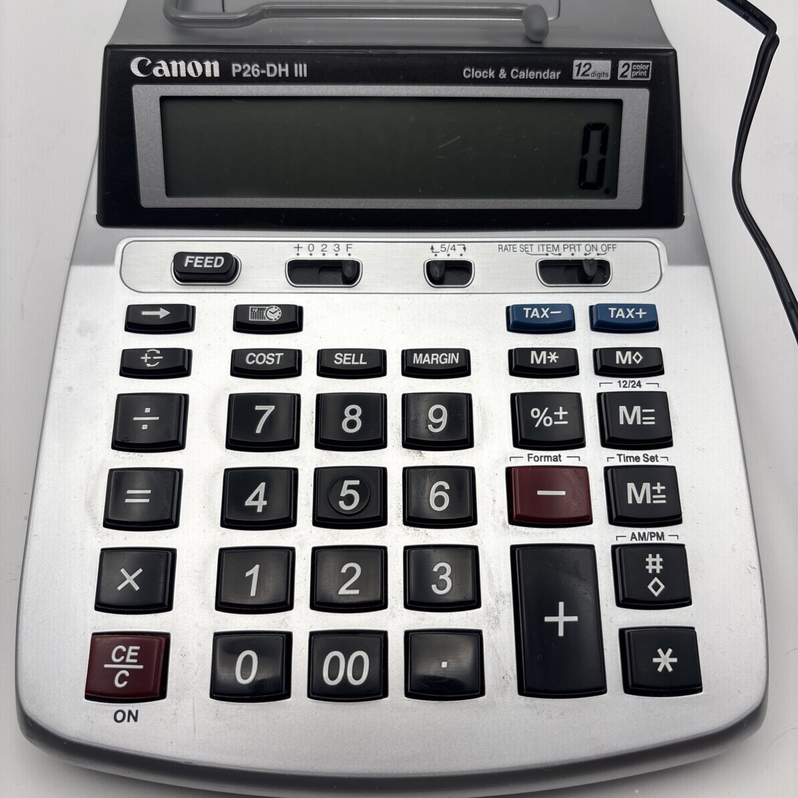 Canon P26-DH III 12-Digit Printing Calculator