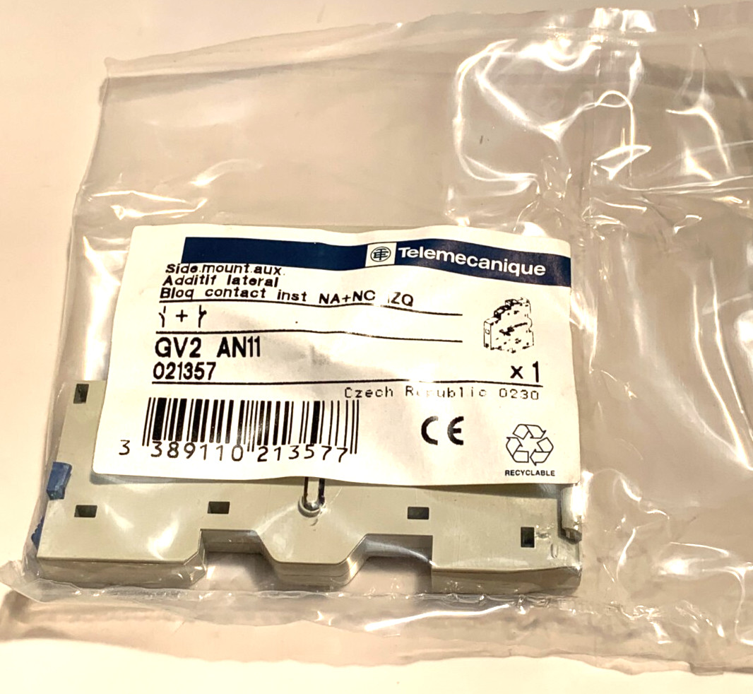 Telemecanique GV2-AN11 021357 Auxiliary Contact new