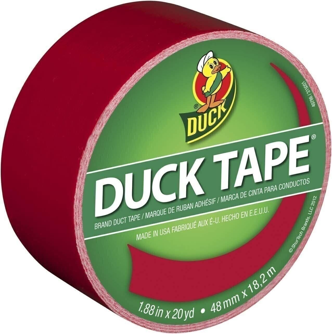 Duck Brand 283264_C Duck Color Duct Tape, 6-Roll, Beige, 6 Rolls