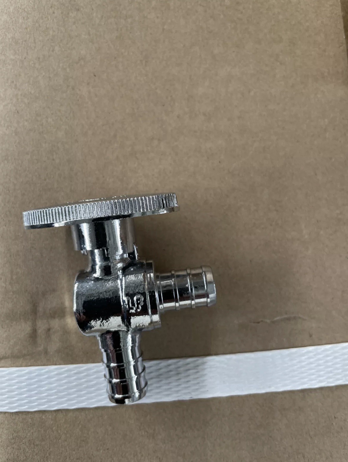 BESTPEX 1/2″ x 1/2″ PEX Angle Stop Valve (x 200) 1/4 Turn Free Ship Lead Free