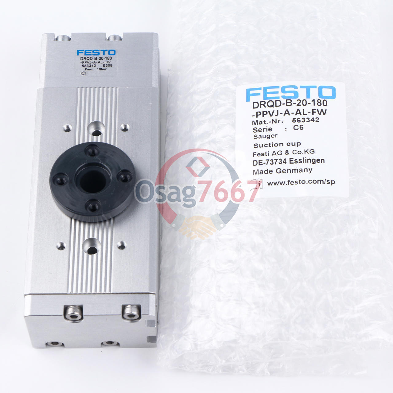 1PCS NEW FESTO DRQD-B-20-180-PPVJ-A-AL-FW 563342
