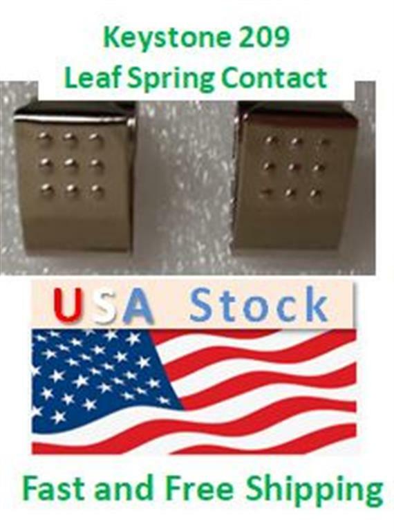 Keystone 209 Snap-On Contact 18650 32650 CR123 A AA Free Ship from Indiana
