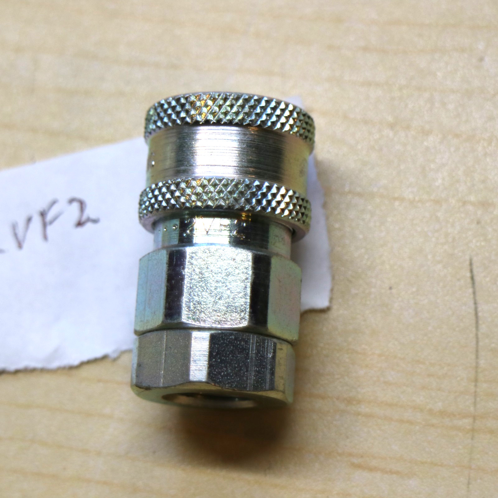 DIXON Valve 2VF2 Hydraulic Quick Disconnect Coupling MIL-C-51234 Valved Coupler