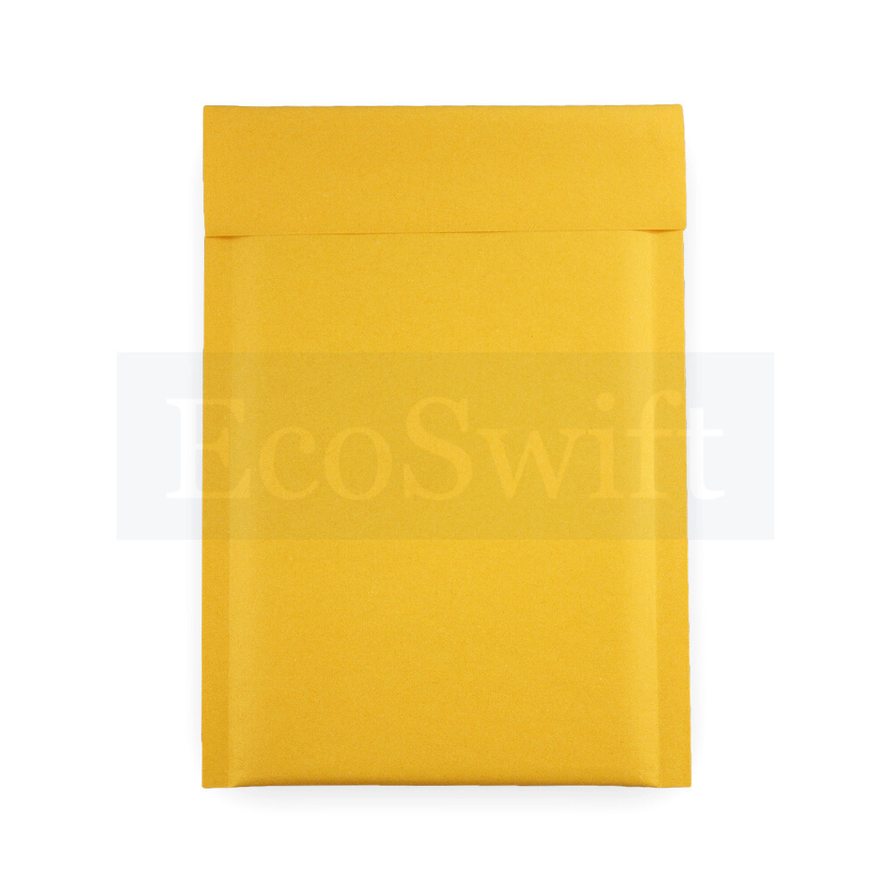 100 #0000 4 x 6 ECOSWIFT SMALL SELF SEAL KRAFT BUBBLE MAILERS PADDED ENVELOPES