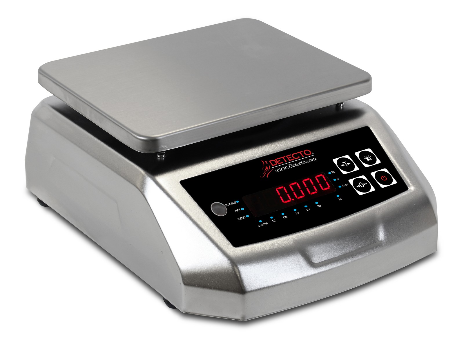 Cardinal Scales WPB-65 Waterproof Legal-for-Trade Portion Scale,15 kg x 5 g / 30