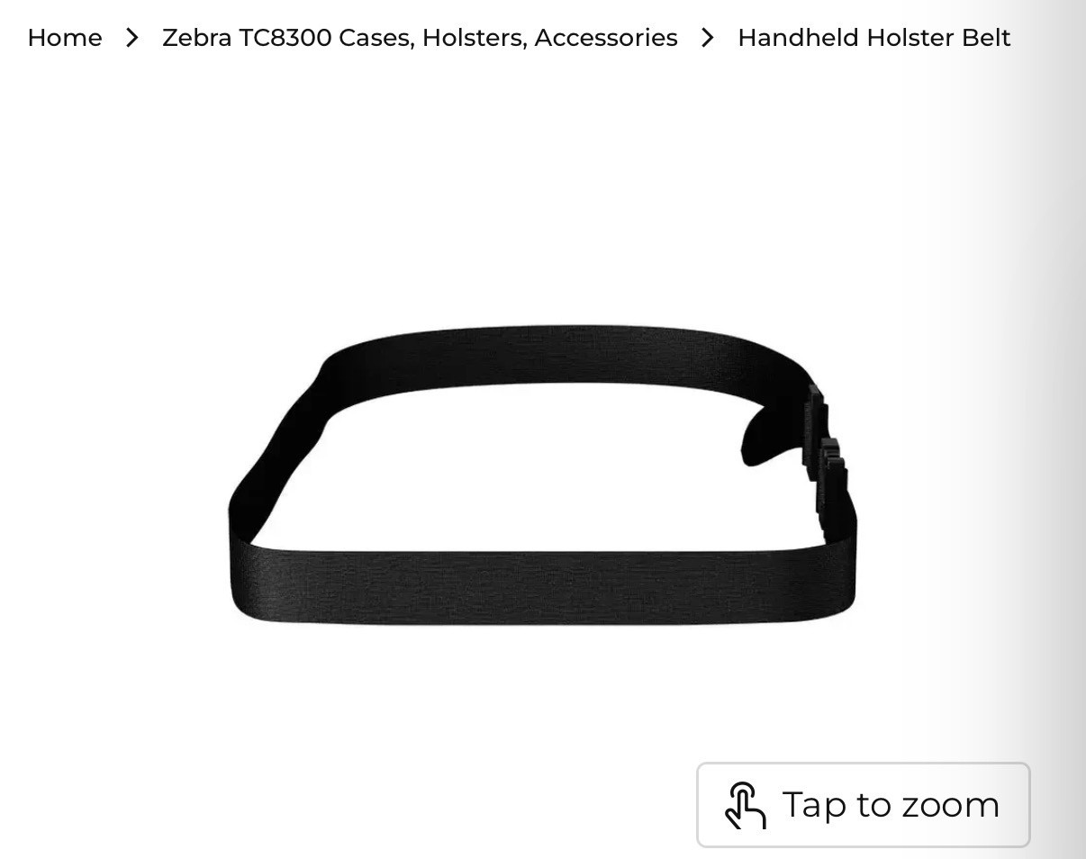 Zebra MC2200 MC2700 Holster and Belt Accessory Bundle New OEM