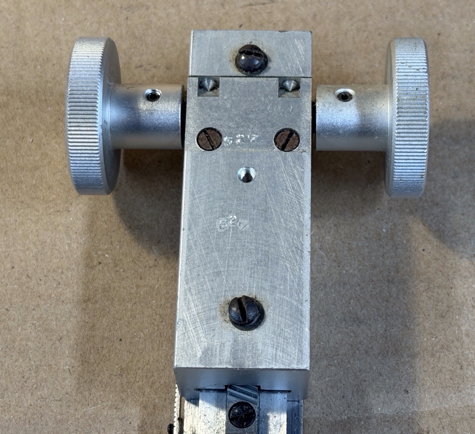 Precision Slide Mechanism -57mm Travel, Small Single Axis Movement
