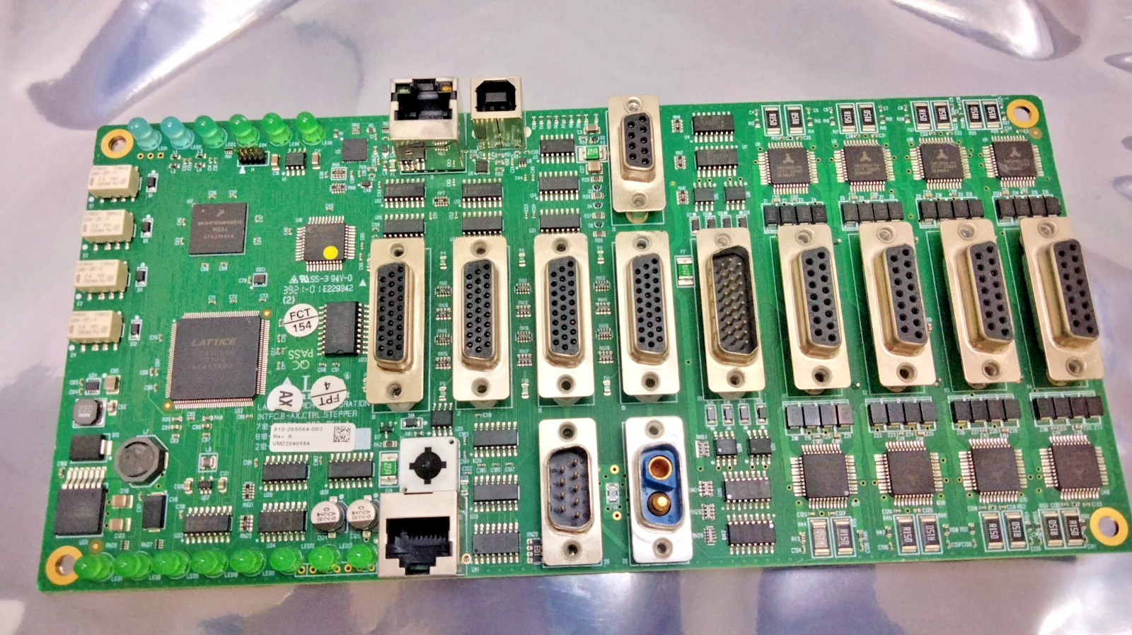 Lam Research 810-265564-003 Rev A INTFC,8-AX,CTRL Stepper Board,Used,Jp~A222
