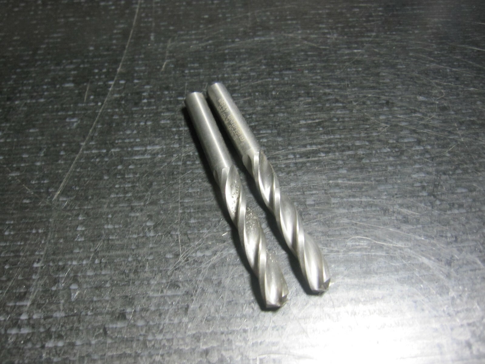 2 used Guhring 6.500mm 3fl 3 flute carbide drill