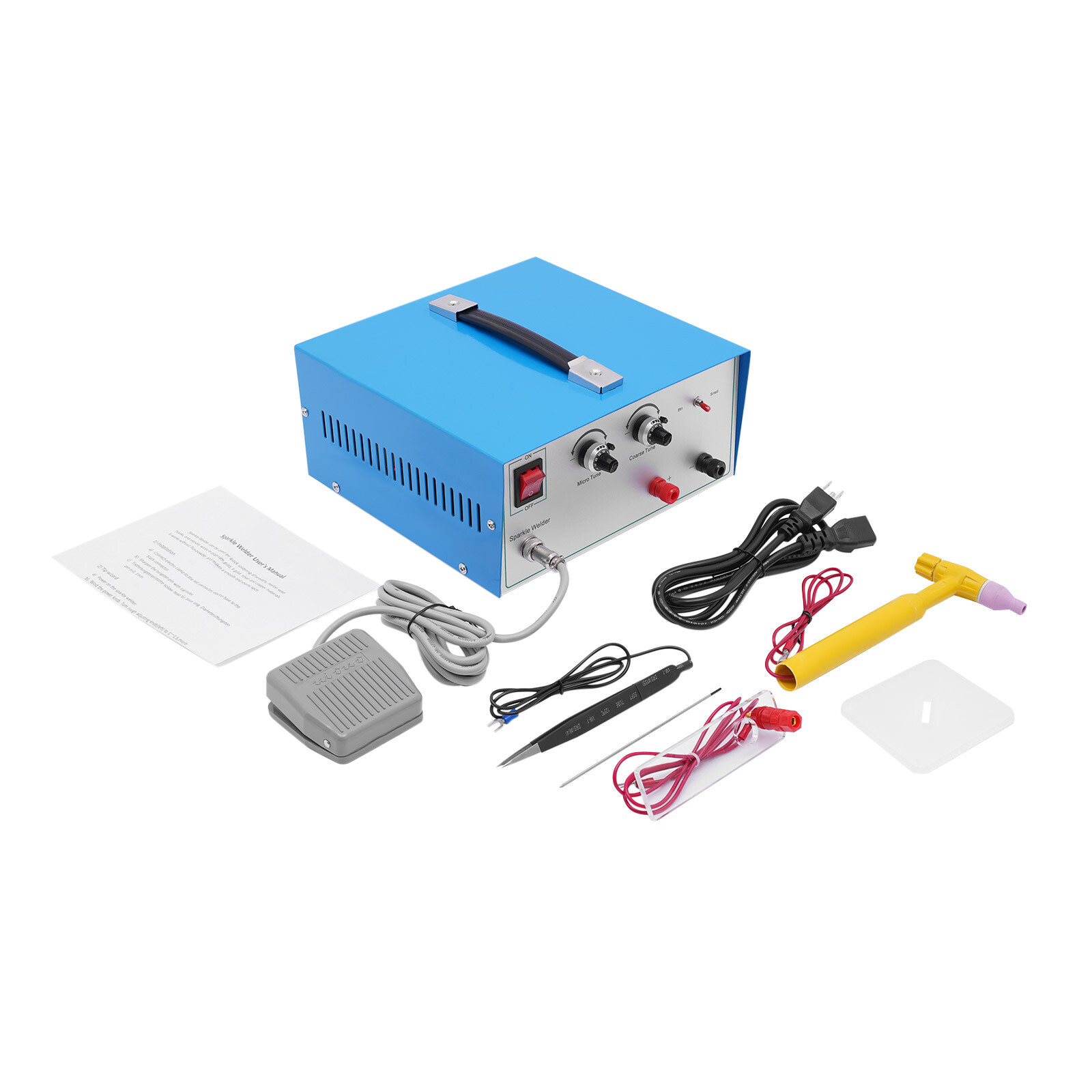 Jewelry Welding Machine 600W 80A Electric Spot Welder Jewelry Welder Gold Silver