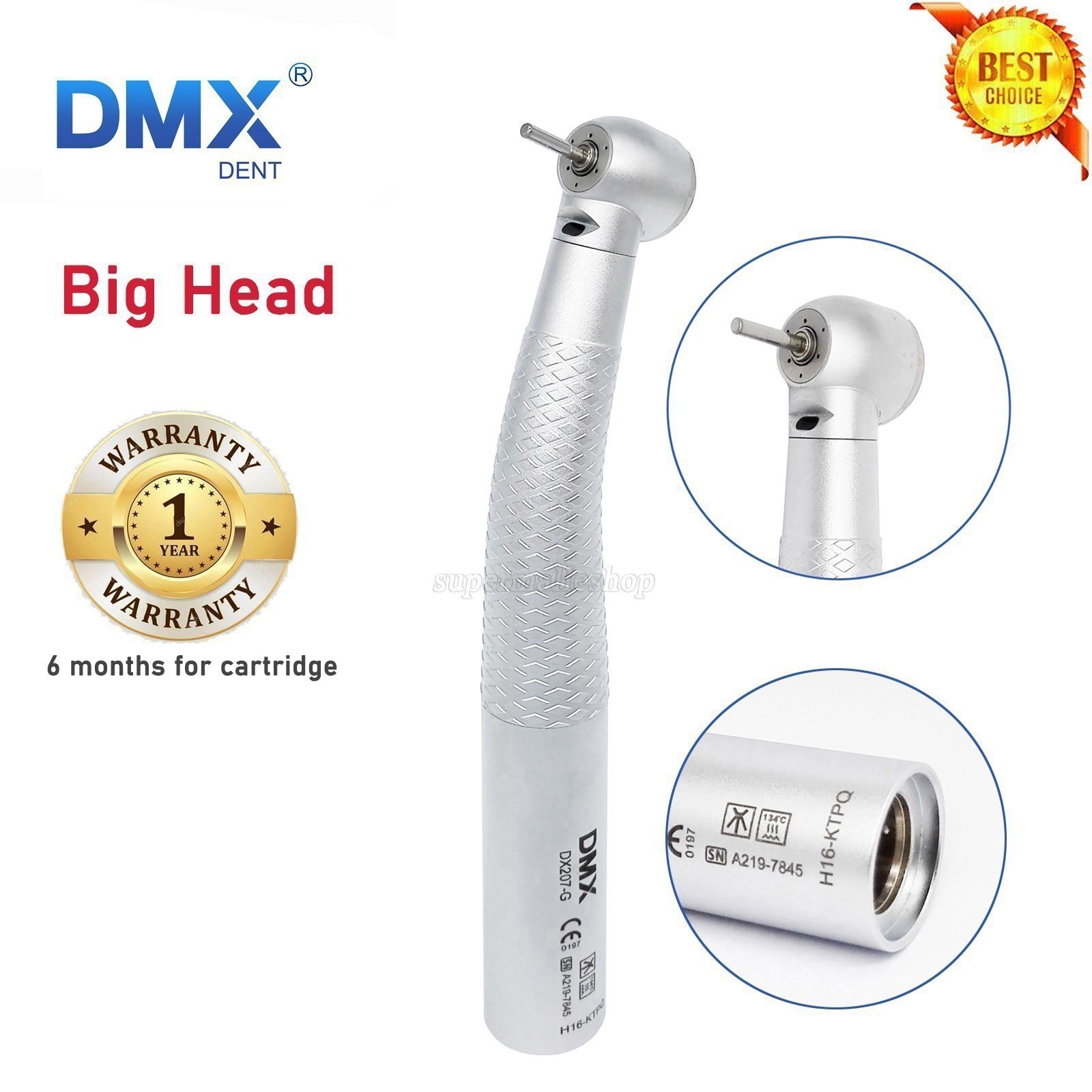 COXO Style Dental High Speed Handpiece Fiber Optic Turbine F/ KaVo MULTIflex 4 6