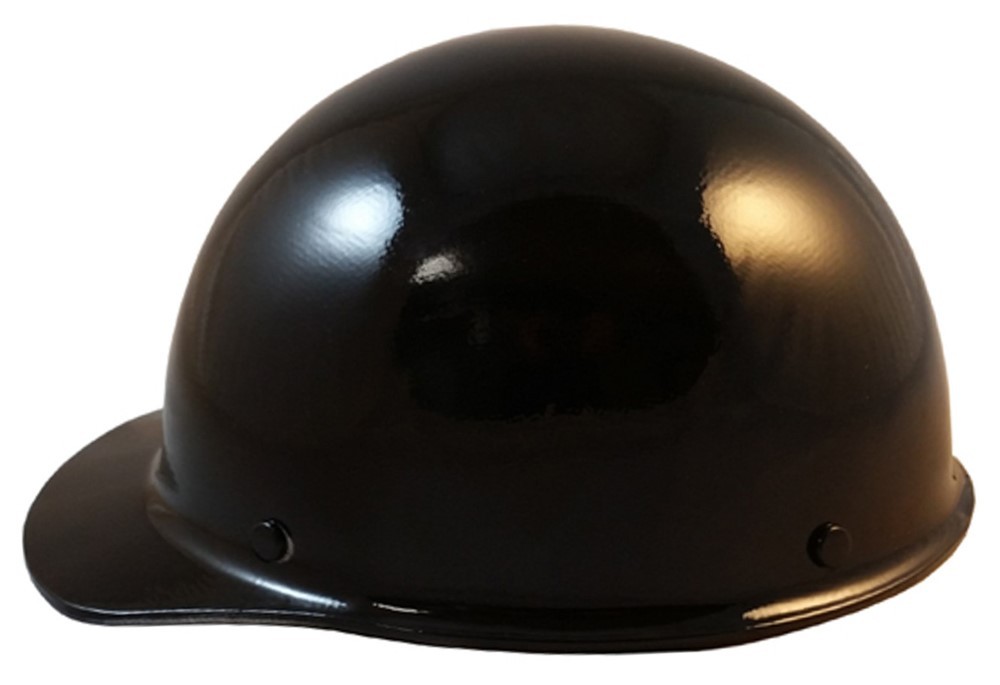 MSA Skullgard Cap Style with Ratchet Suspension – Custom Black
