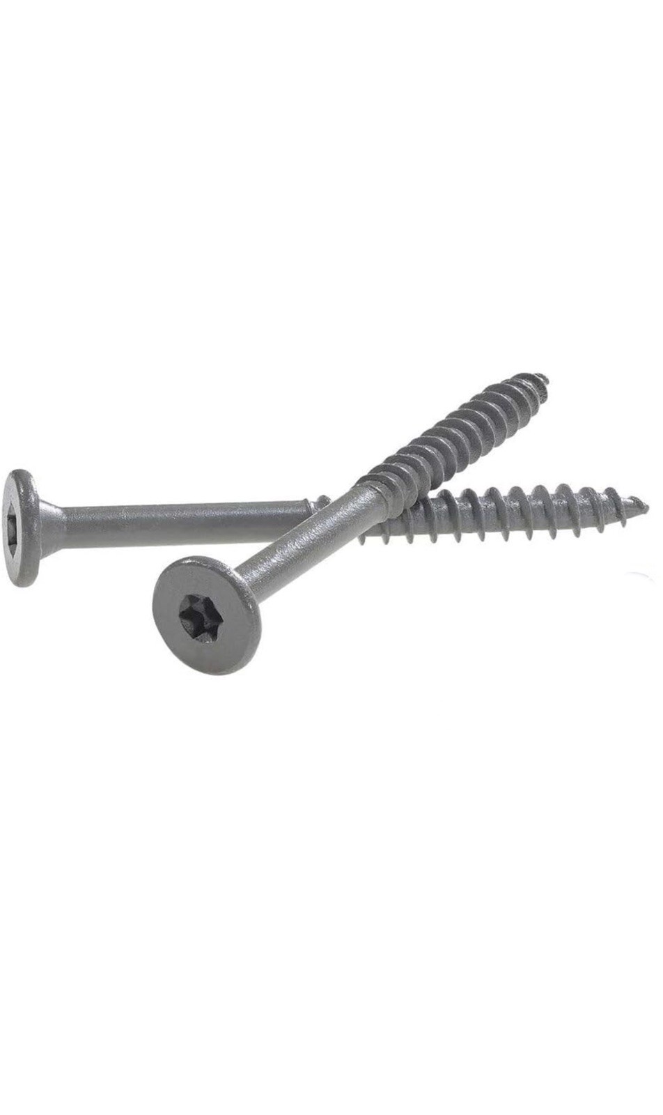 Star Flat Head Epoxy Wood Screws 12 x 3-5/8″ FMLLF358-50 No Drill Bit
