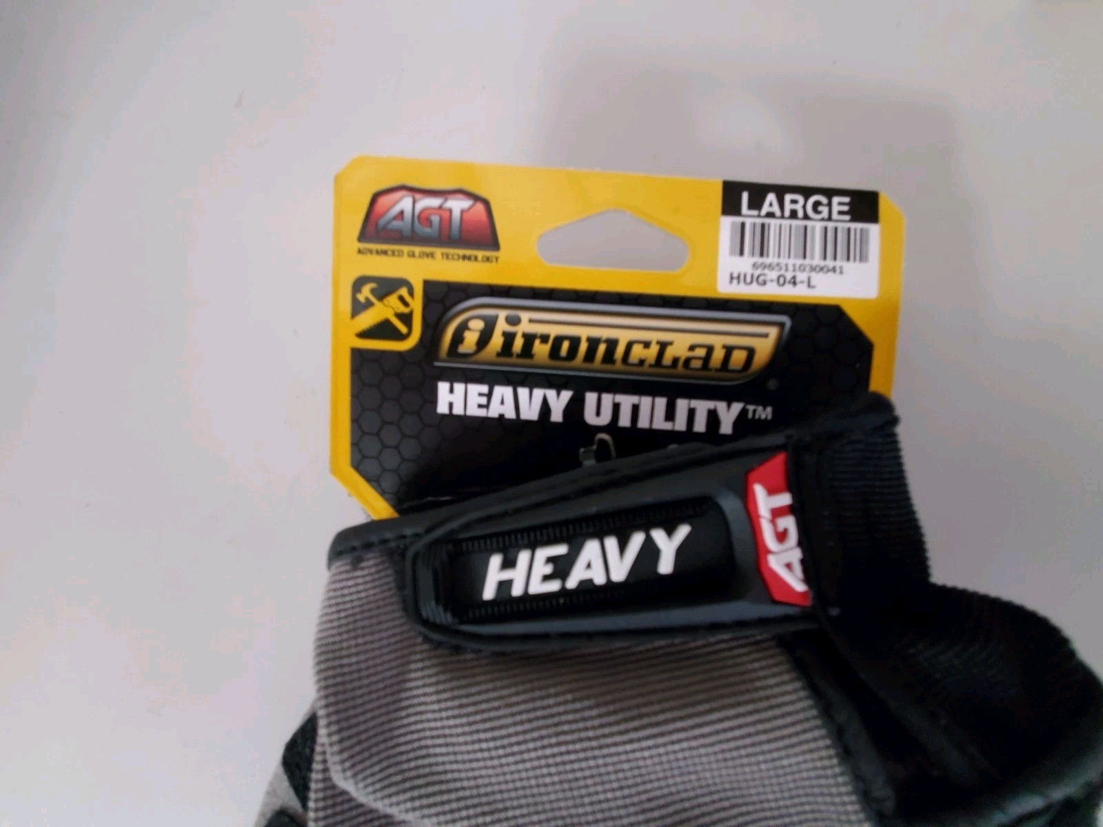 1-PAIR IRONCLAD LARGE HEAVY DUTY UTILITY GLOVES HUG-04-L «NEW»