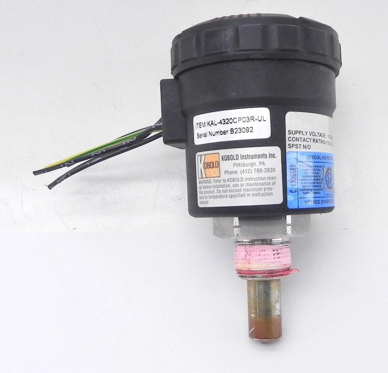 KAL-K Kobold Thermal Flow Switch KAL-4320CP03R-UL