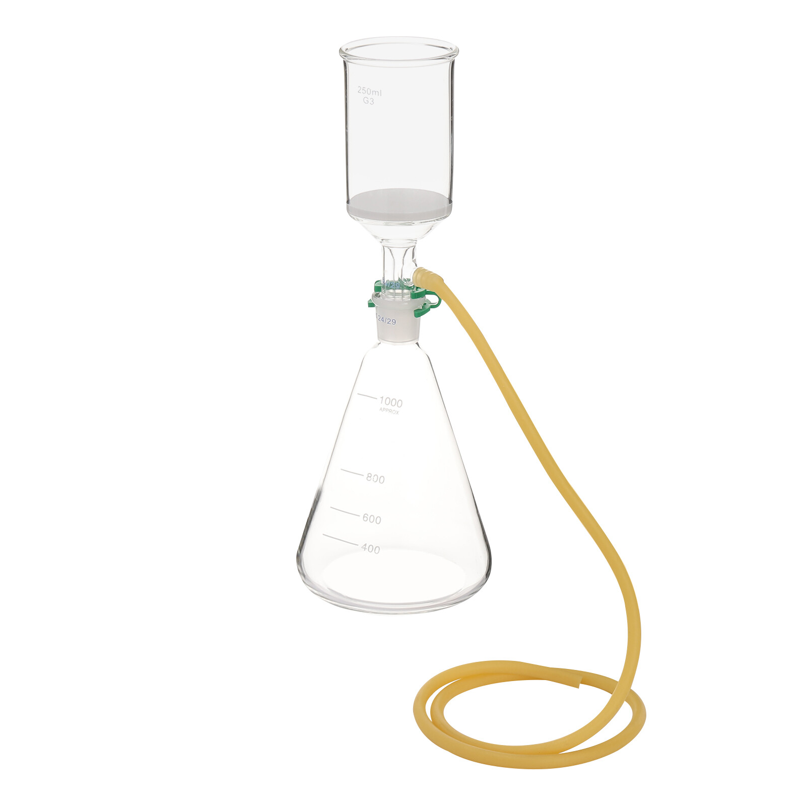 1000ml Buchner Funnel Filter Kit Sand Core Vacuum Filtration Apparatus