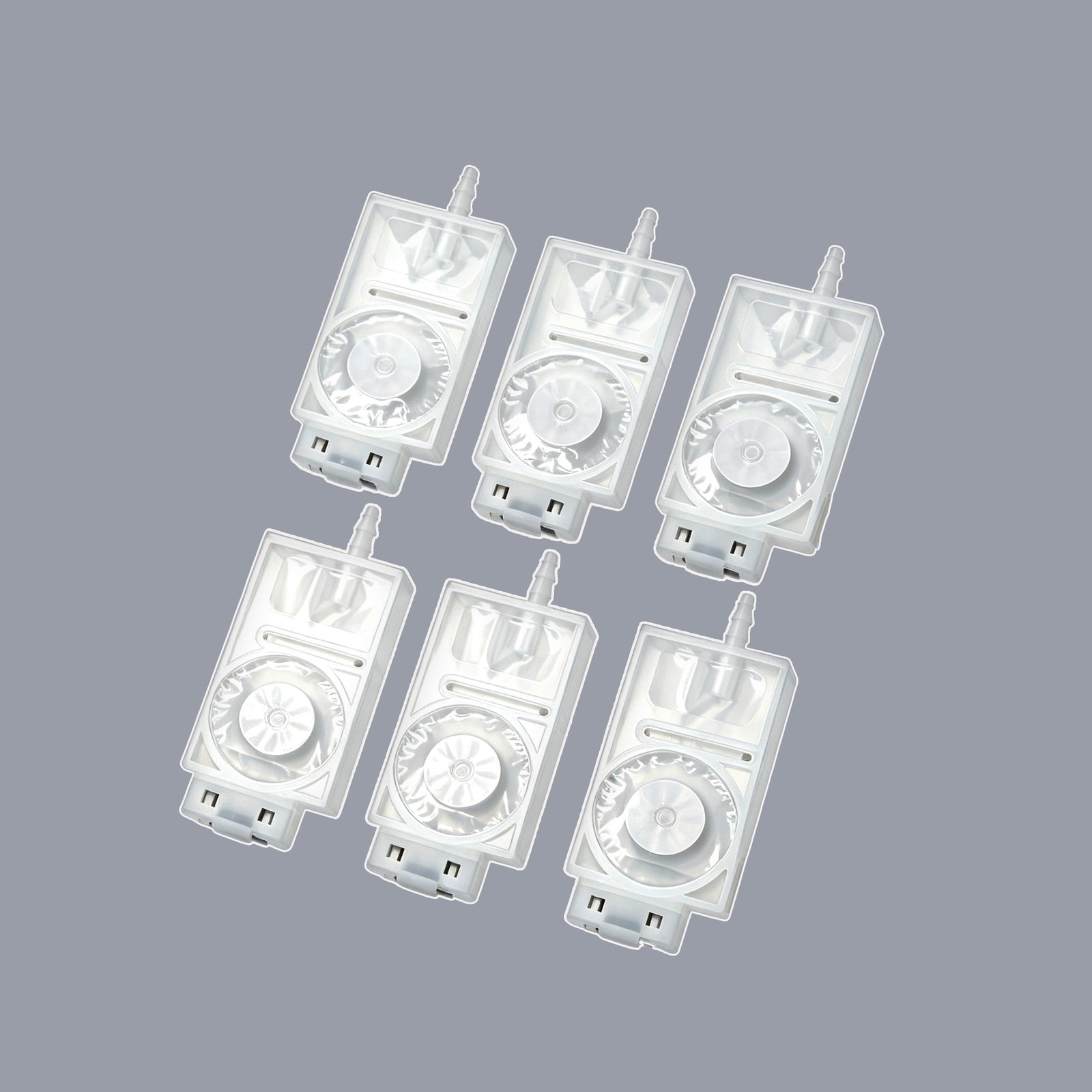 Fynqil 6pcs White Ink Sac Standard Size Inkjet Head Dampers Easy Installation…
