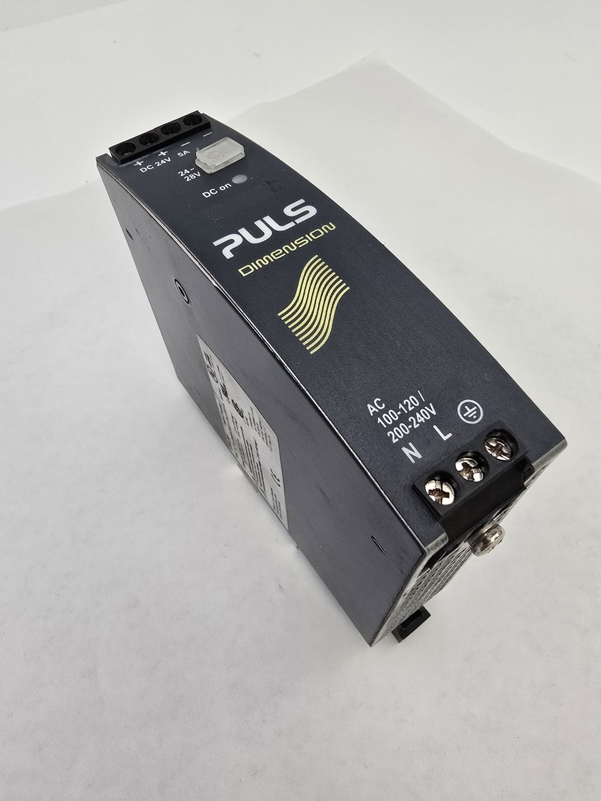 PULS Dimension CS5 Power Supply Adjustable 24-28 Volt 5A CS5.241 Din Rail