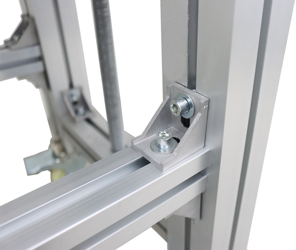 Length 59inch Width 11.8inch PVC Flat Belt Aluminum Frame Conveyor Machine 110V