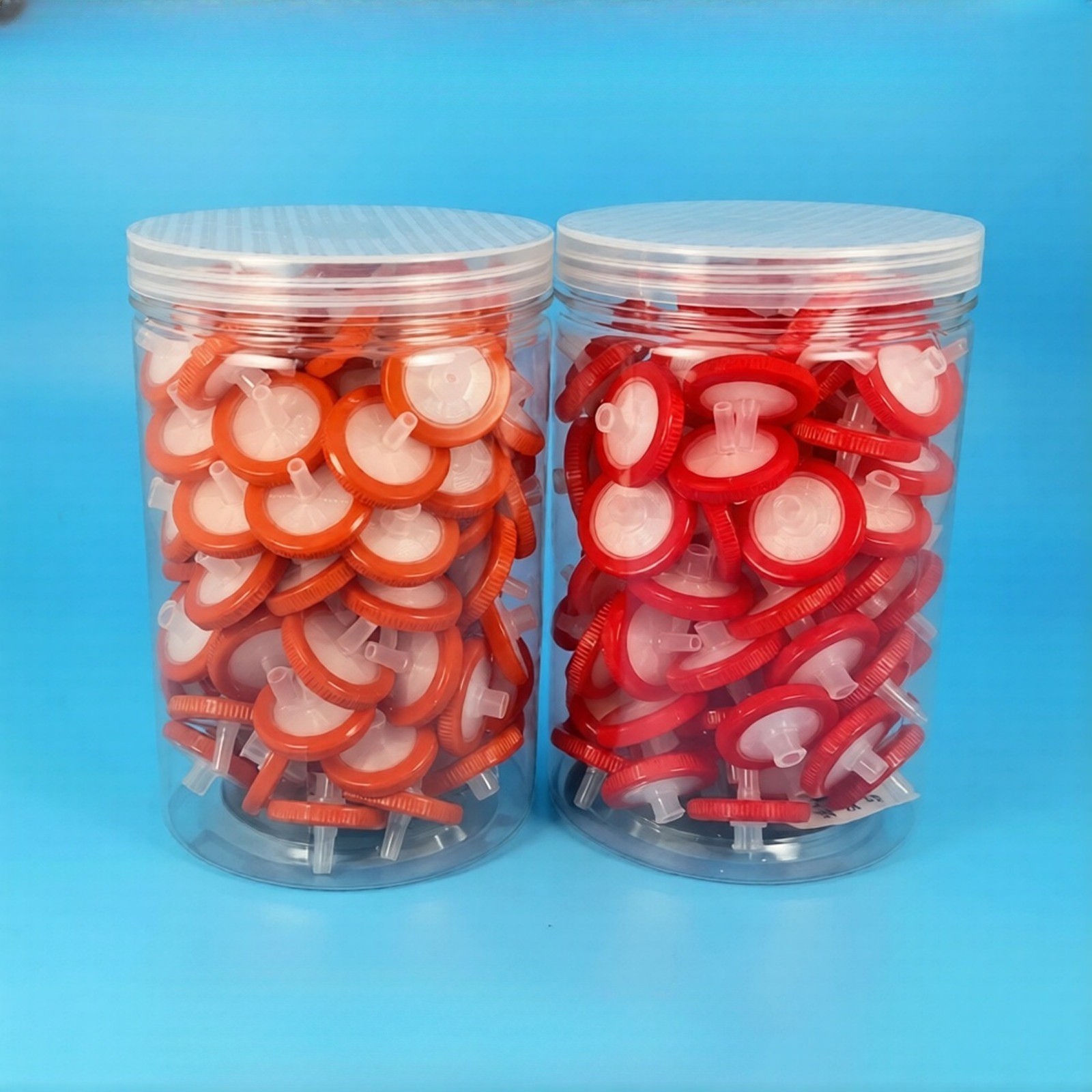 Chemical Resistant Hydrophobic PTFE Syringe Filters 0.22/0.45μm 100-500PCS