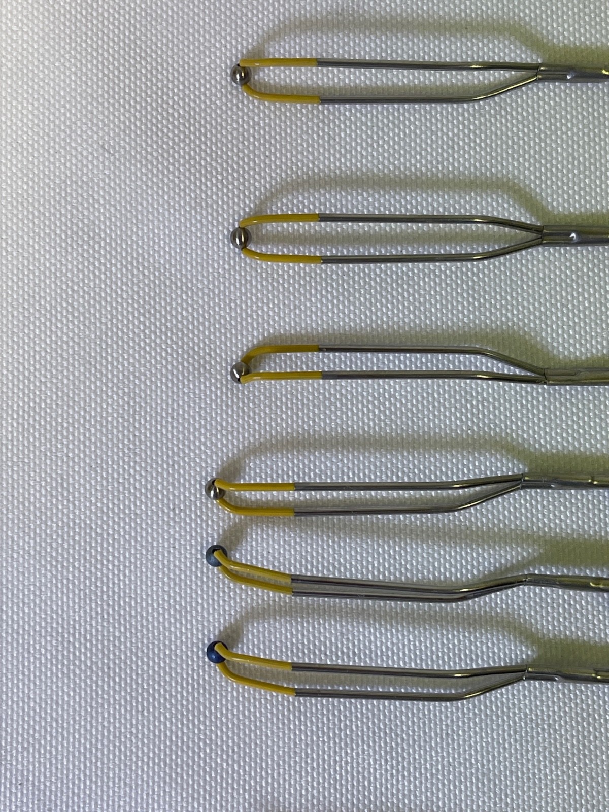 Set of 12 Karl Storz 27050N/G/NX Coagulating Electrodes 24/26Fr 3mm End Urology
