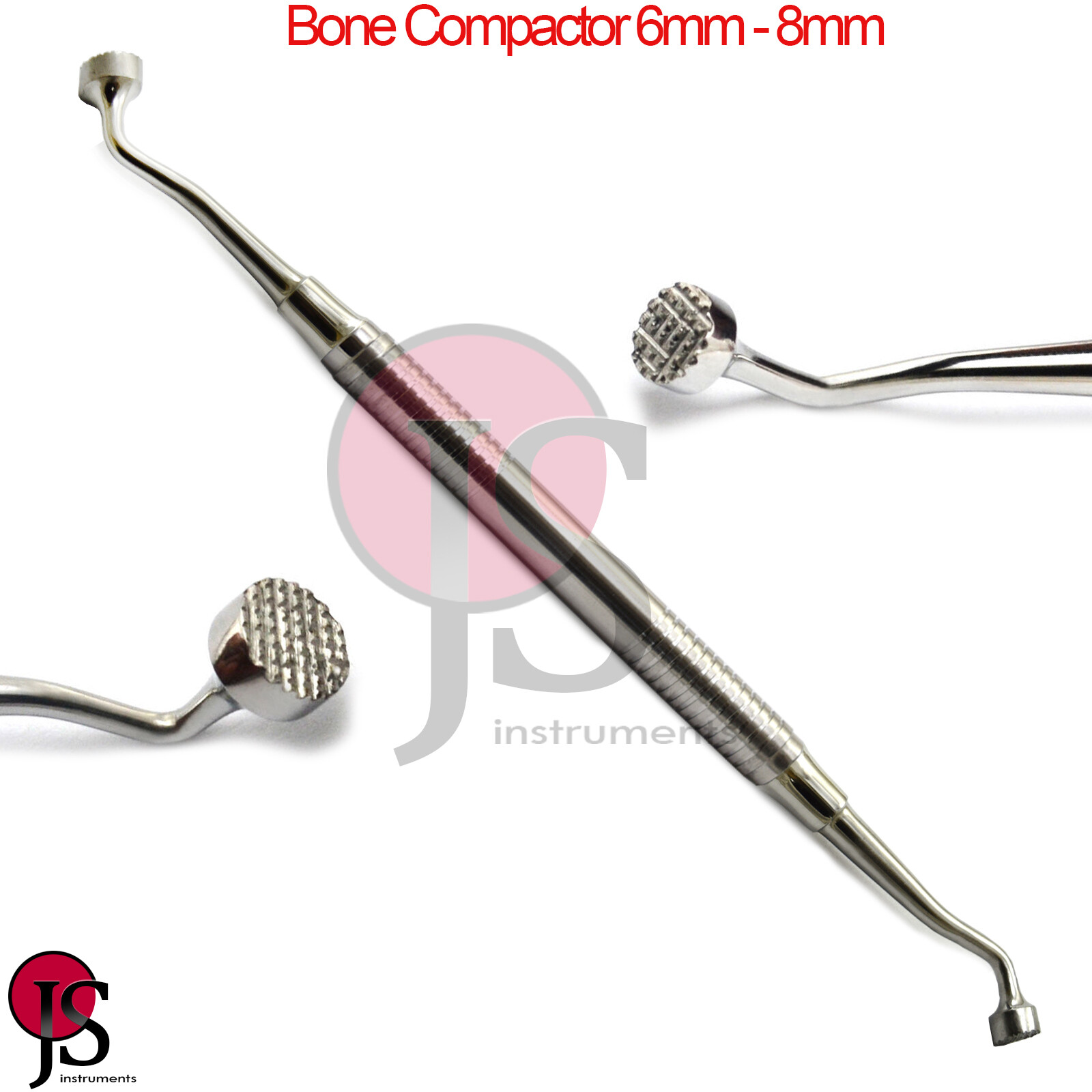 Dental Implant Bone Graft Compactor Plugger Condenser Grafting Instruments