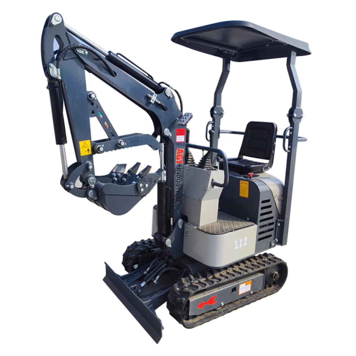 AGT Mini Excavator 900KG Tracked Crawler Digger 13.5HP Briggs & Stratton Engine