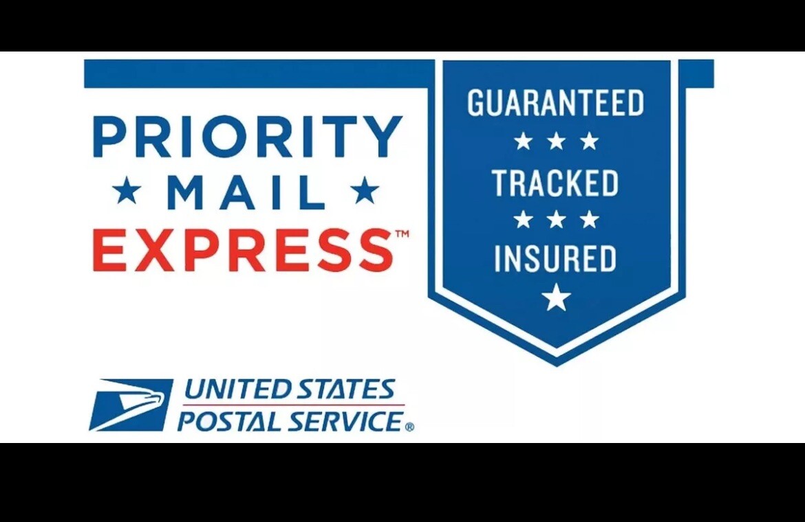 USPS Prepaid Express Priority Mail flat Rate Envelope