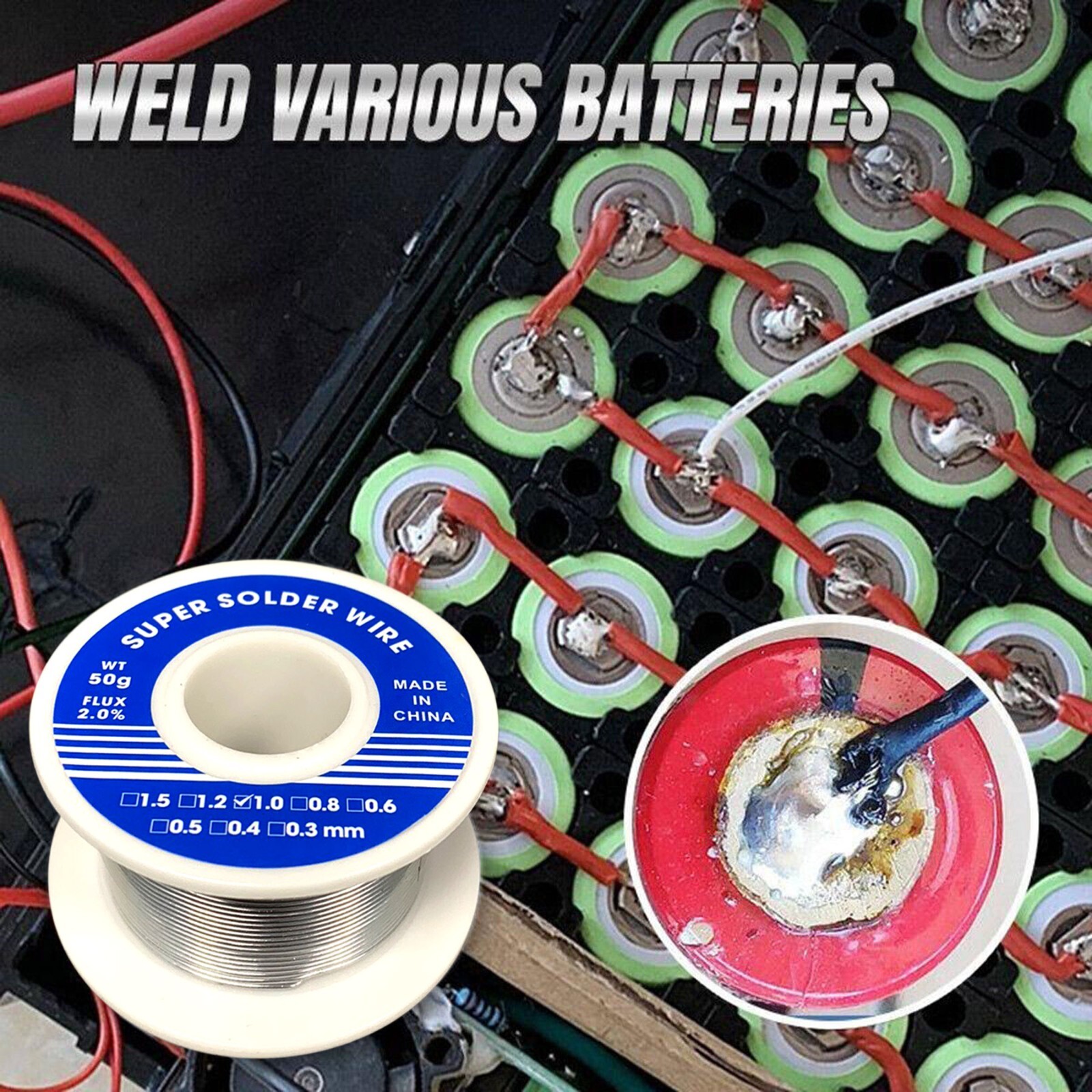 Aluminum Stainless Steel Lighter Super Solder Wire Soldering Wire Tool Lead Free