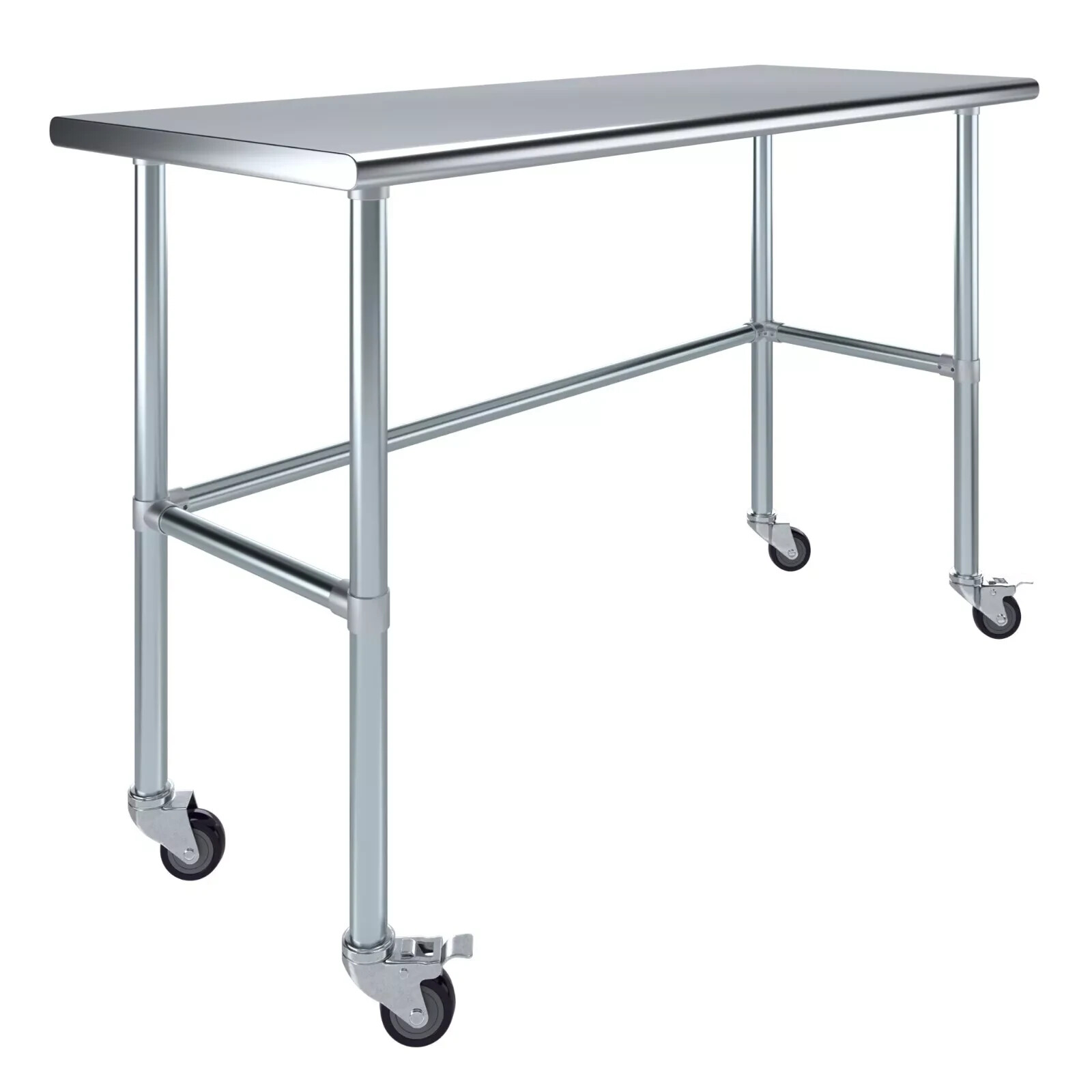 36″x30″ Stainless Steel Kitchen Prep & Work Table, NSF Certified, Open Base