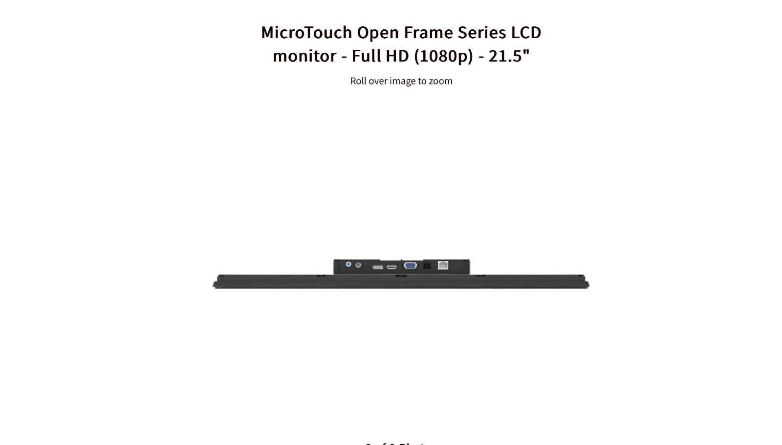 MicroTouch- OF-215P-B1 21.5″ 1920×1080 PCAP Open Frame Touch Monitor VGA/HDMI/DP