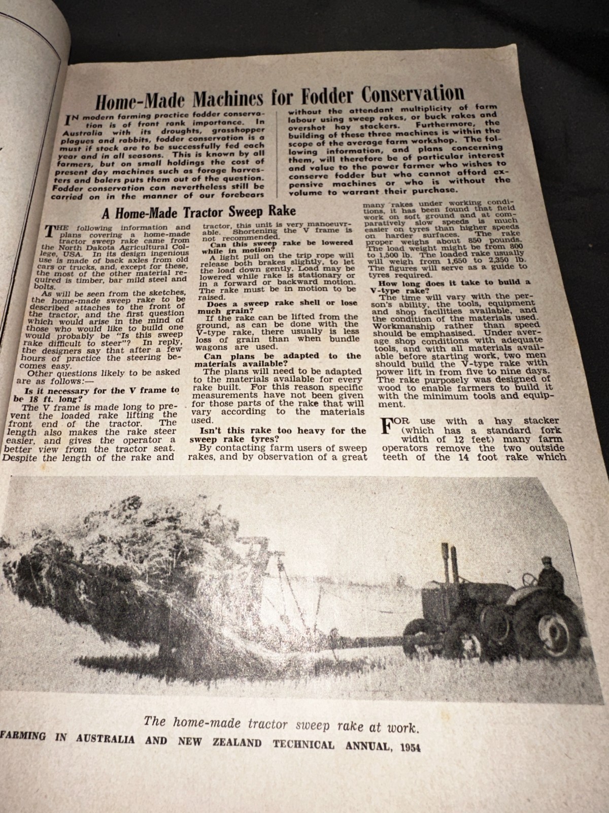 Power Farming in Australia and New Zealand Technical Manual – 1954 – Tractors
