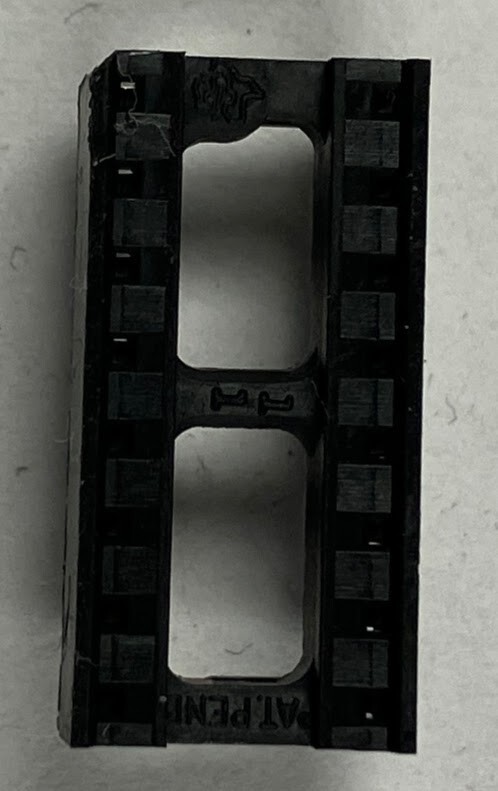 10x TI C8516-10 16-Pin IC Sockets Quality USA Made, Sturdy Pins, NEW, Shipped!
