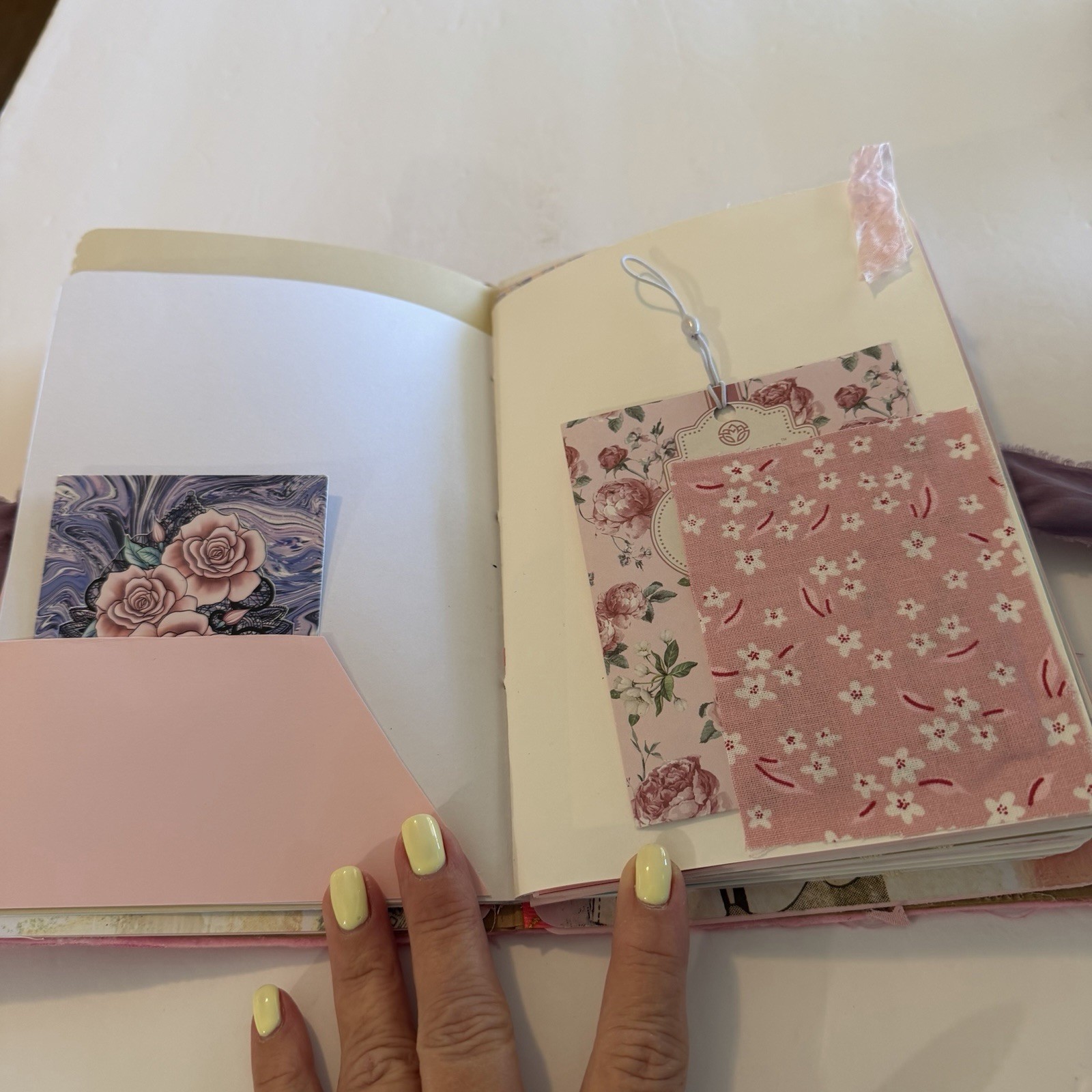 Handmade Patchwork Junk Journal Shabby Chic 9×6