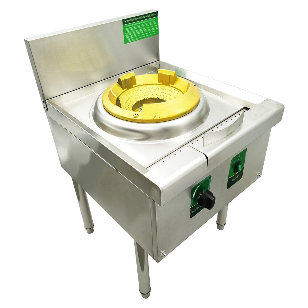 Chinese Wok 12.2″ Ring Fire Range Restaurant Stir Fry LNG/LPG Single Burner