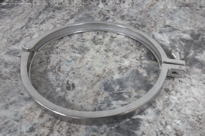 VNE Corporation 13MHHM10.0 4 Pk 10 In Tube OD 304SS Single-Pin Heavy Duty Clamp