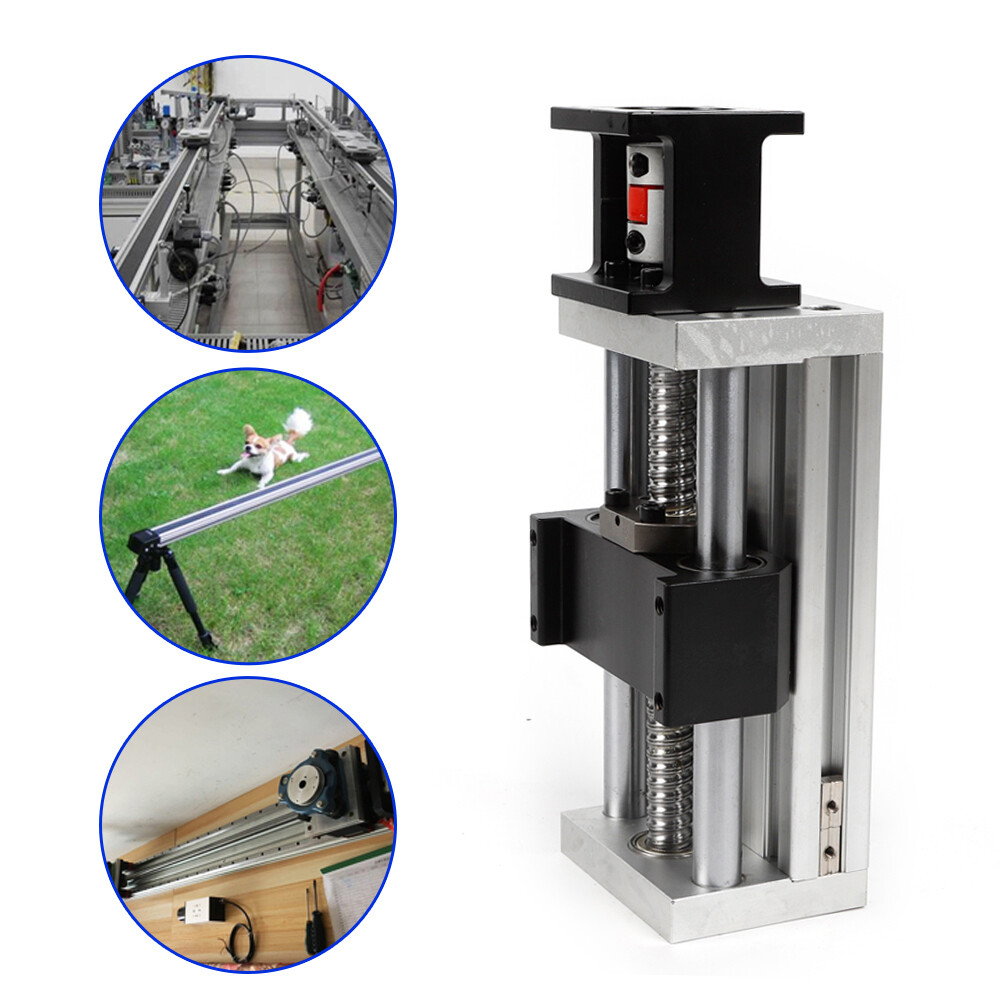 100mm stroke Ball Screw Rail Slide Linear Guide Stage Manual Table CNC Linear