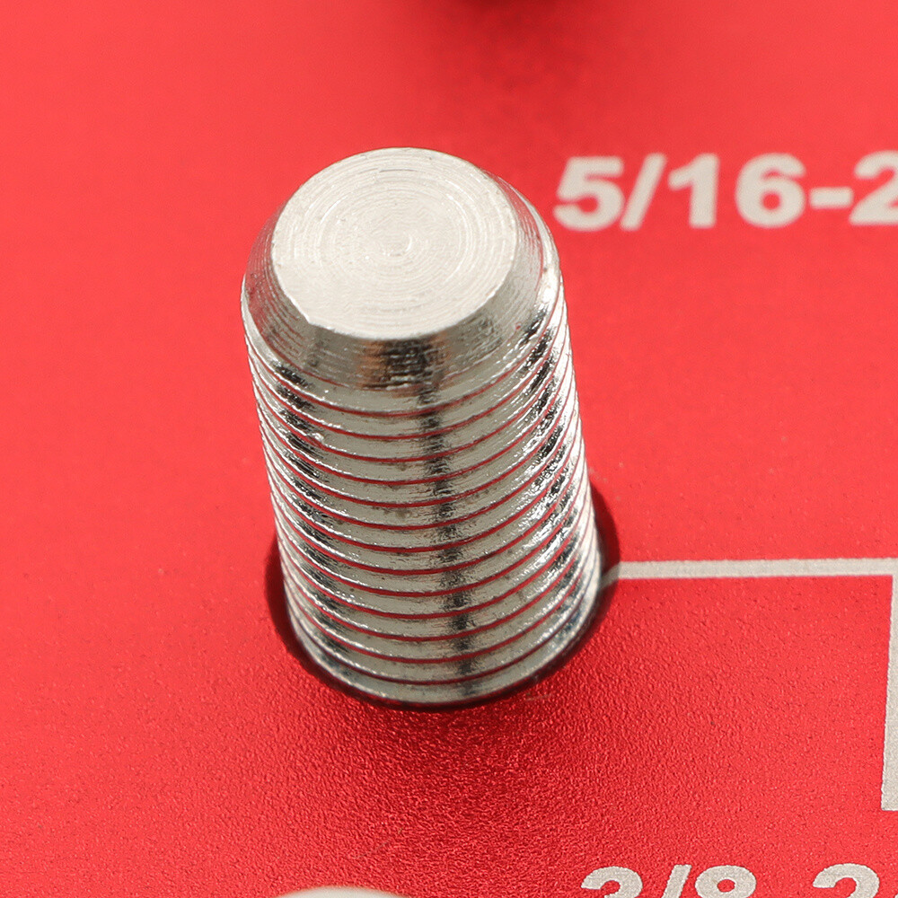 Nut and Bolt Thread Checker 28 Thread Identifier Gauge Inch and Metric Screw