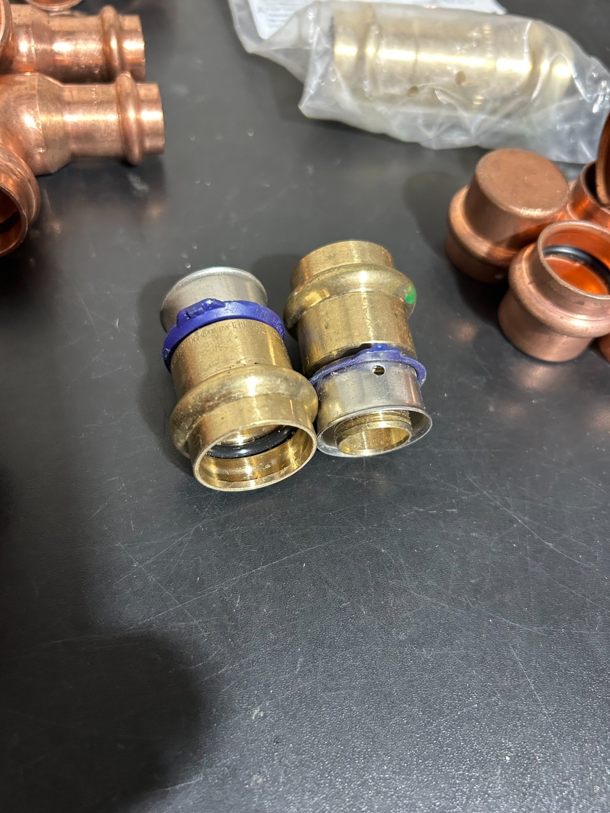 PROPRESS NIBCO VIEGA COPPER PRO PRESS FITTINGS 3/4″ NIB. MADE IN USA QTY 71