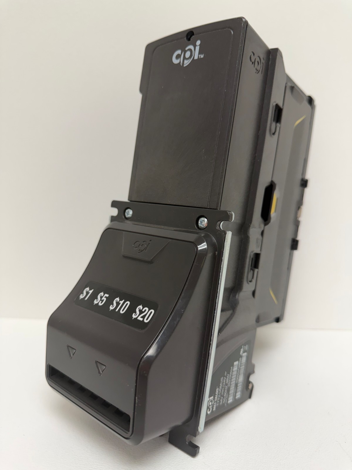 CPI MEI TALOS T7P2-U5MUS, bill acceptor, validator, *COMPLETELY REBUILT* MDB 34v