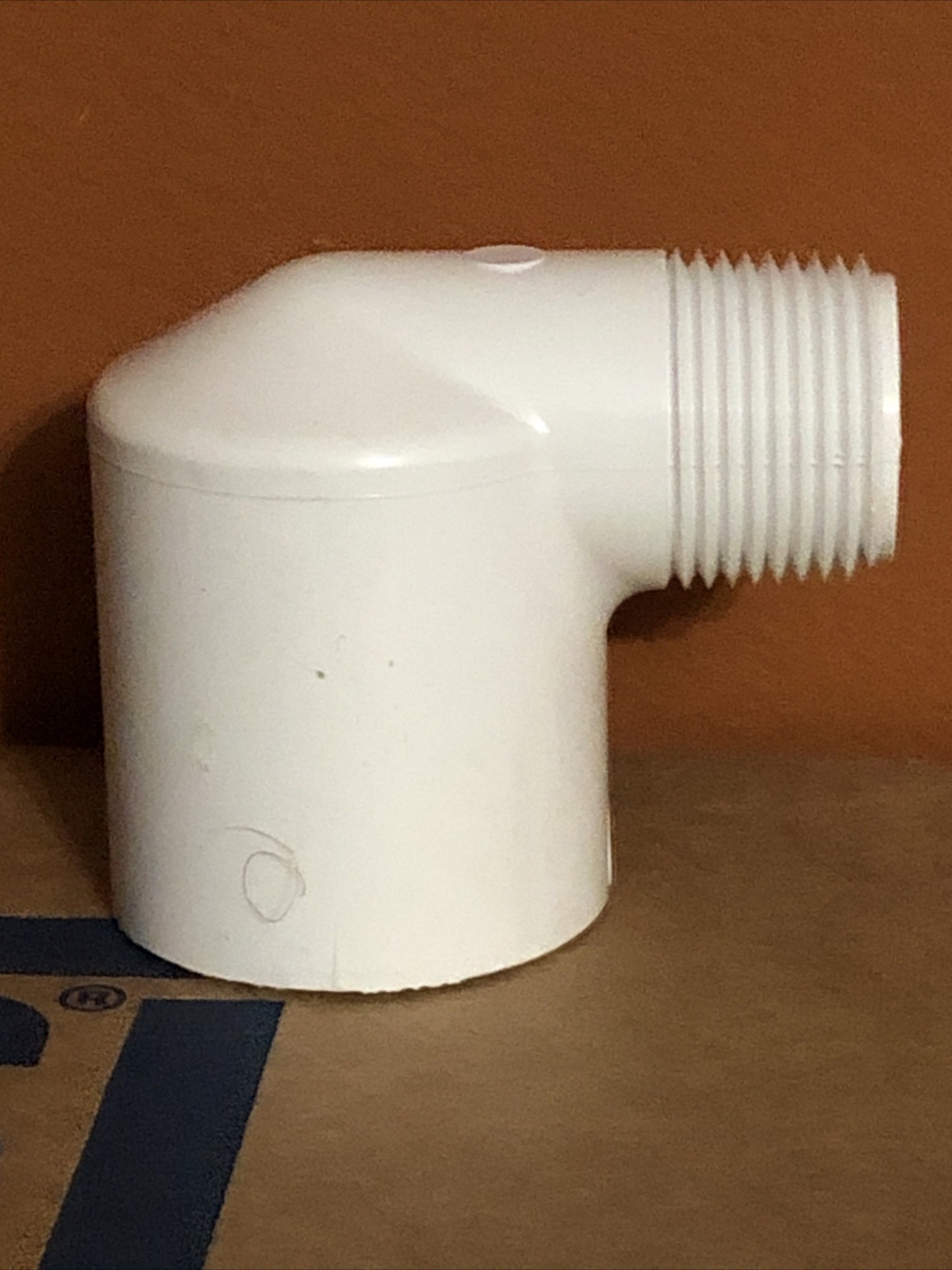 Spears 90 Degree Street Elbow MIPT X SOC SCH 40 PVC 3/4”x1” (Model 410-102)