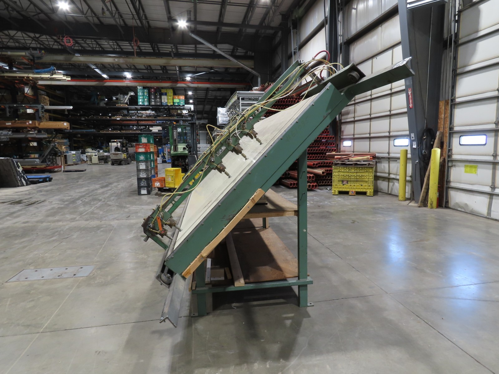 5’x 16′ Face Frame Assembly Table Pneumatic Dual Clamp Steel Frame